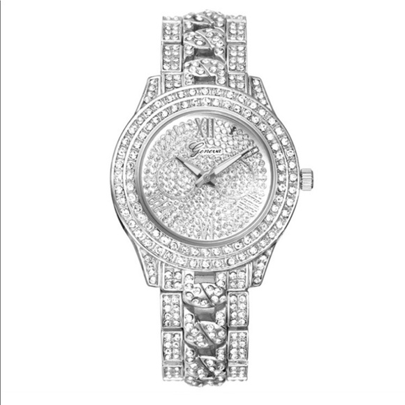 Jewelry - crystal Bling quartz watch