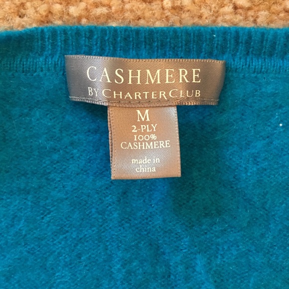 Blue Cashmere Sweater - Picture 2 of 6