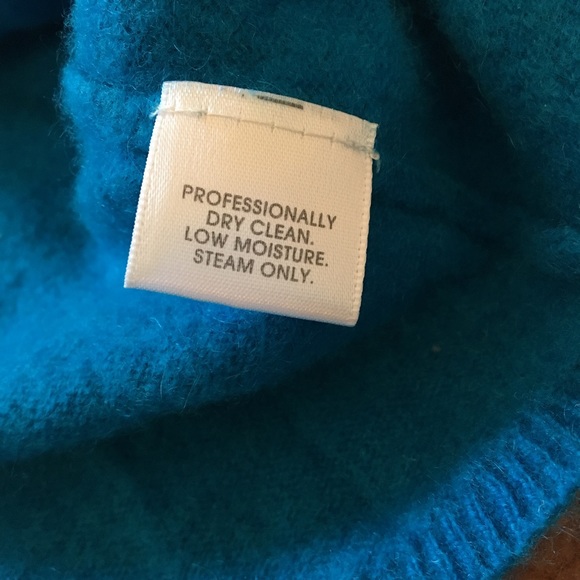 Blue Cashmere Sweater - Picture 3 of 6