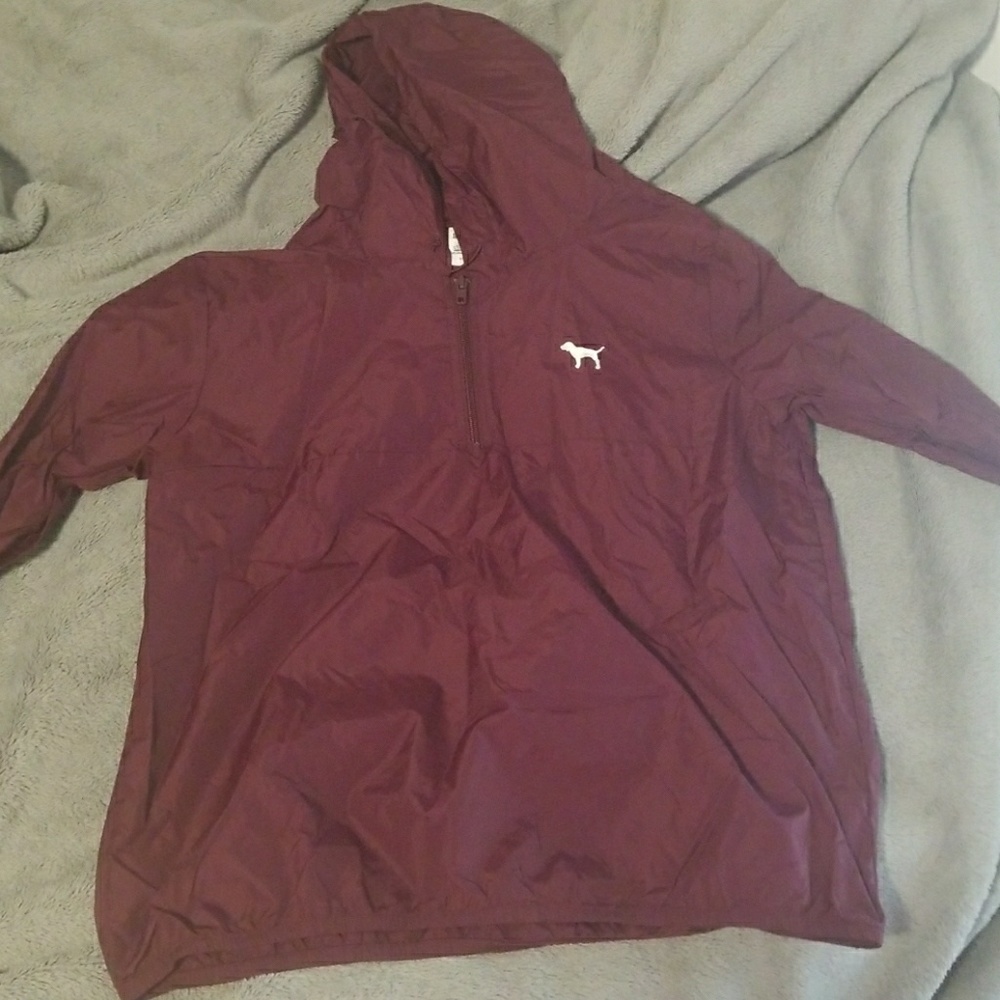 PINK maroon windbreaker