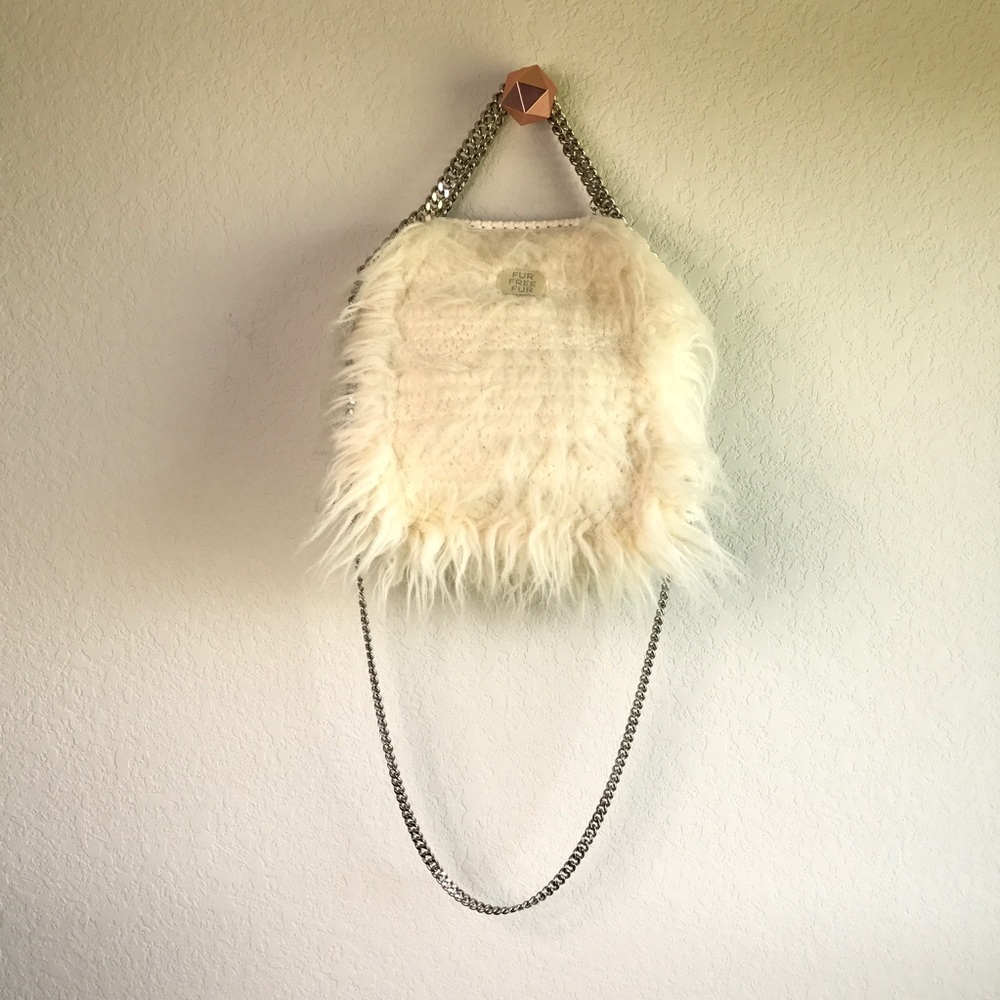 STELLA MCCARTNEY mini Falabella faux fur tote - Picture 3 of 6