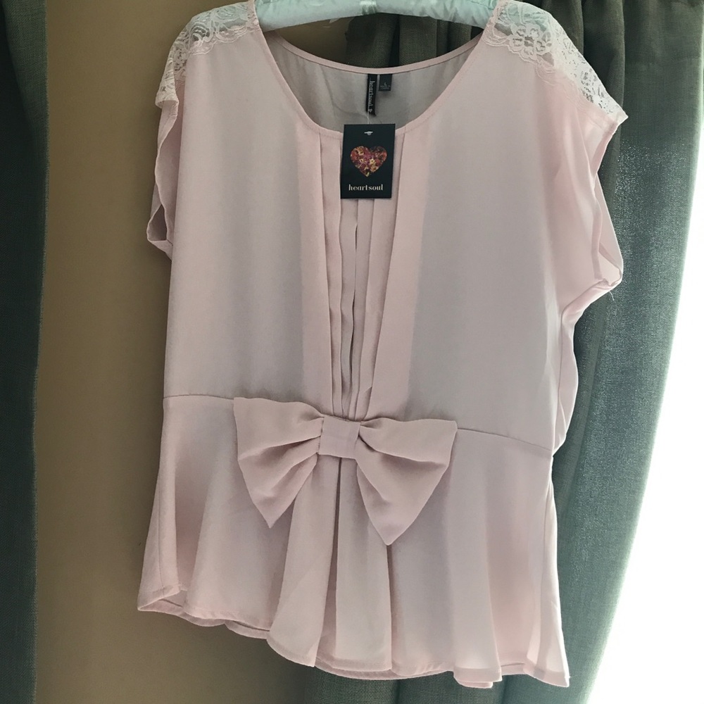 Pink blouse