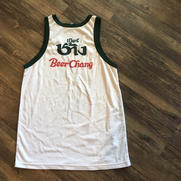 Hip Chang Beer Tank from Thailand | Sz Sm - Picture 2 of 2