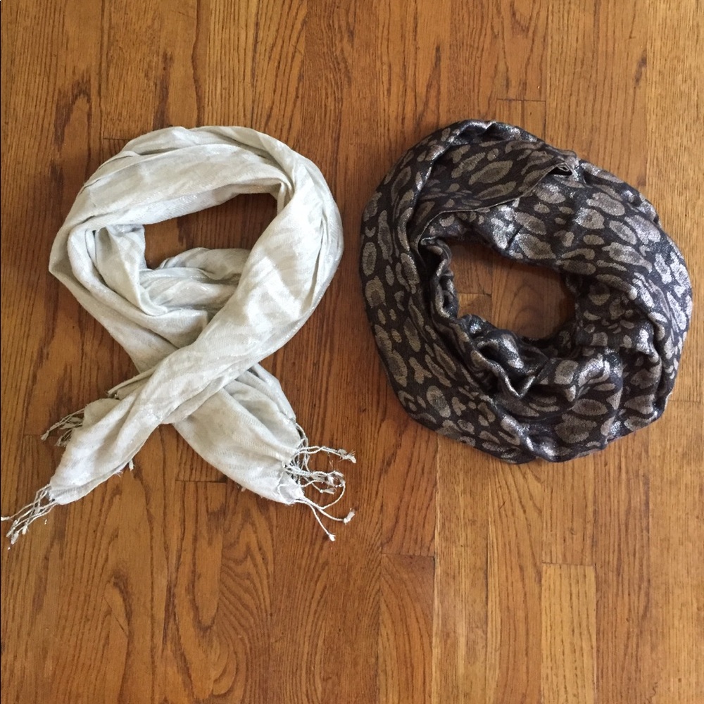 Two fashion scarves!
