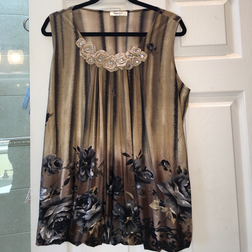 Dress barn blouson tank