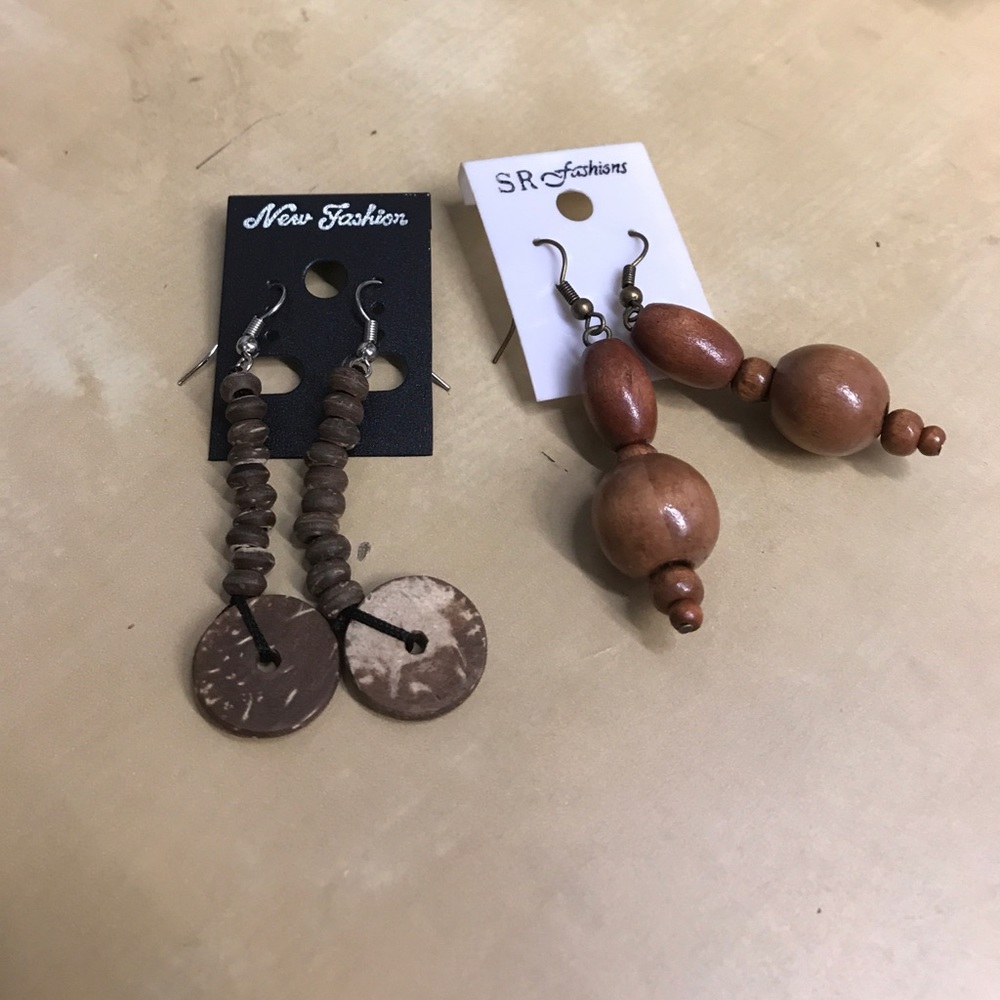 Wood jewelry