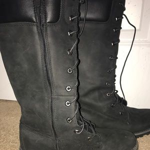Timberland Tall Black Boots