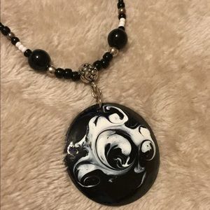 Unique Artisan necklace and earrings