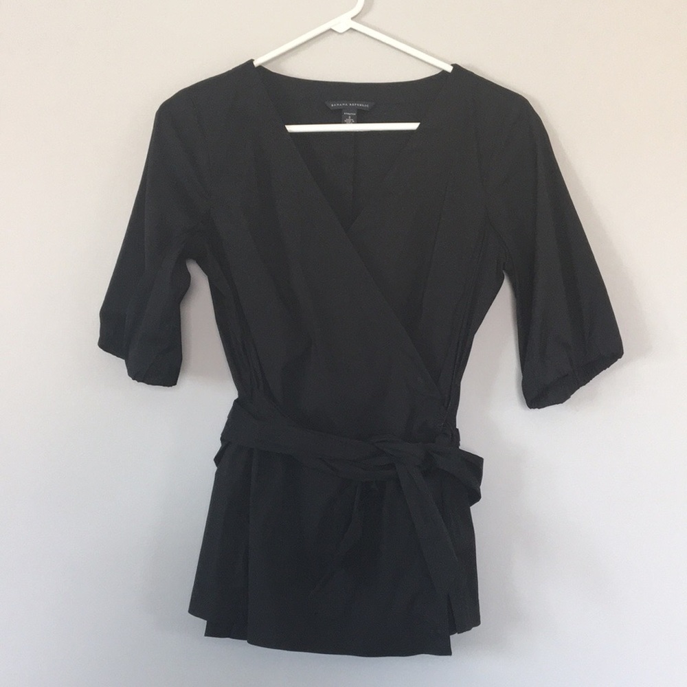 Banana Republic wrap top