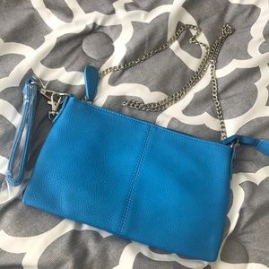 Brand new Charming Charlie cross-body & wristlet!