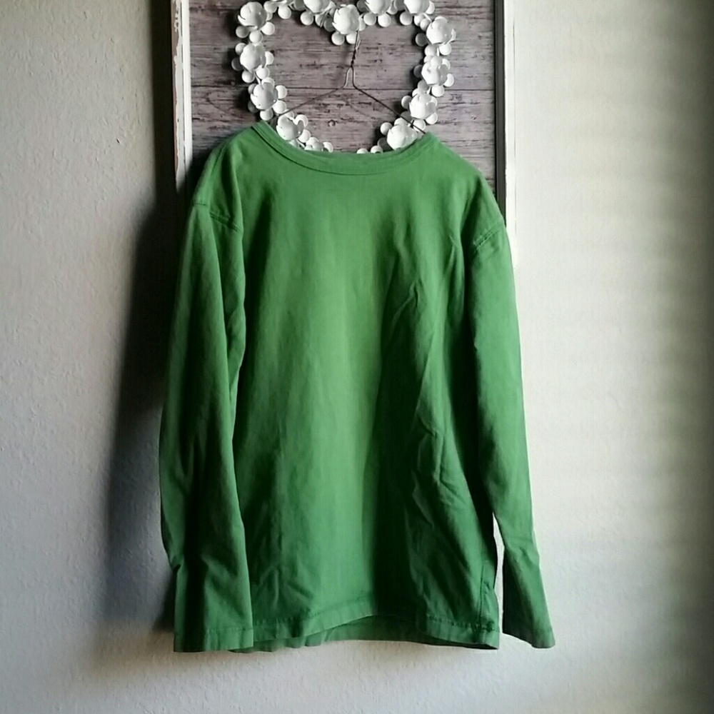 Green Long Sleeve T