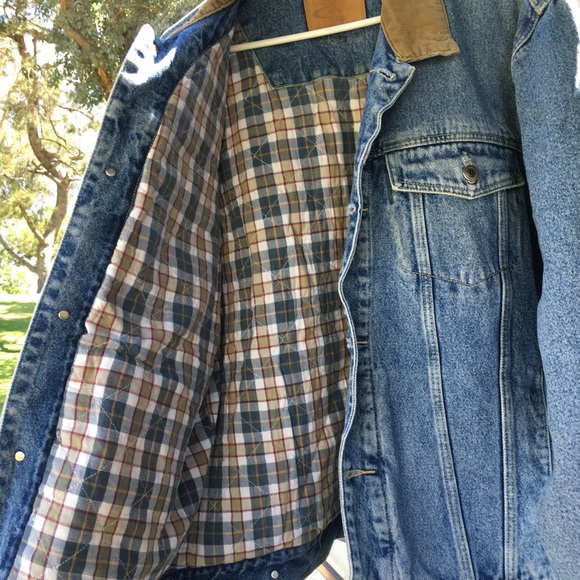 90s oversized Swingster Denim Jacket - Picture 3 of 5