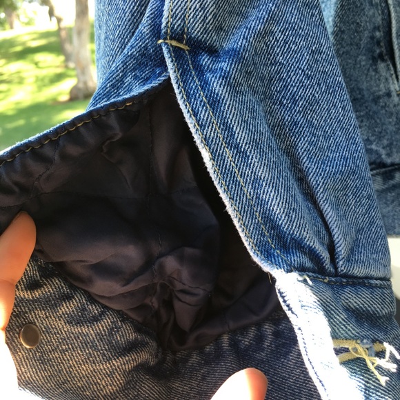 90s oversized Swingster Denim Jacket - Picture 4 of 5