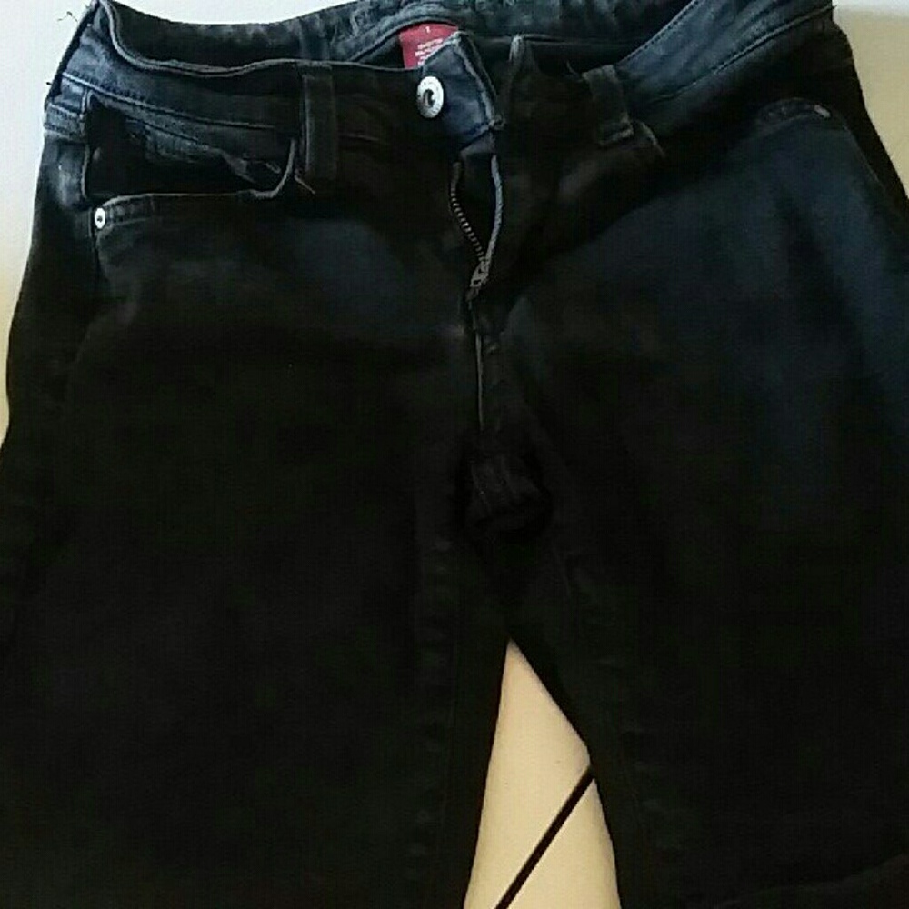 Black Arizona Jean shorts size 1