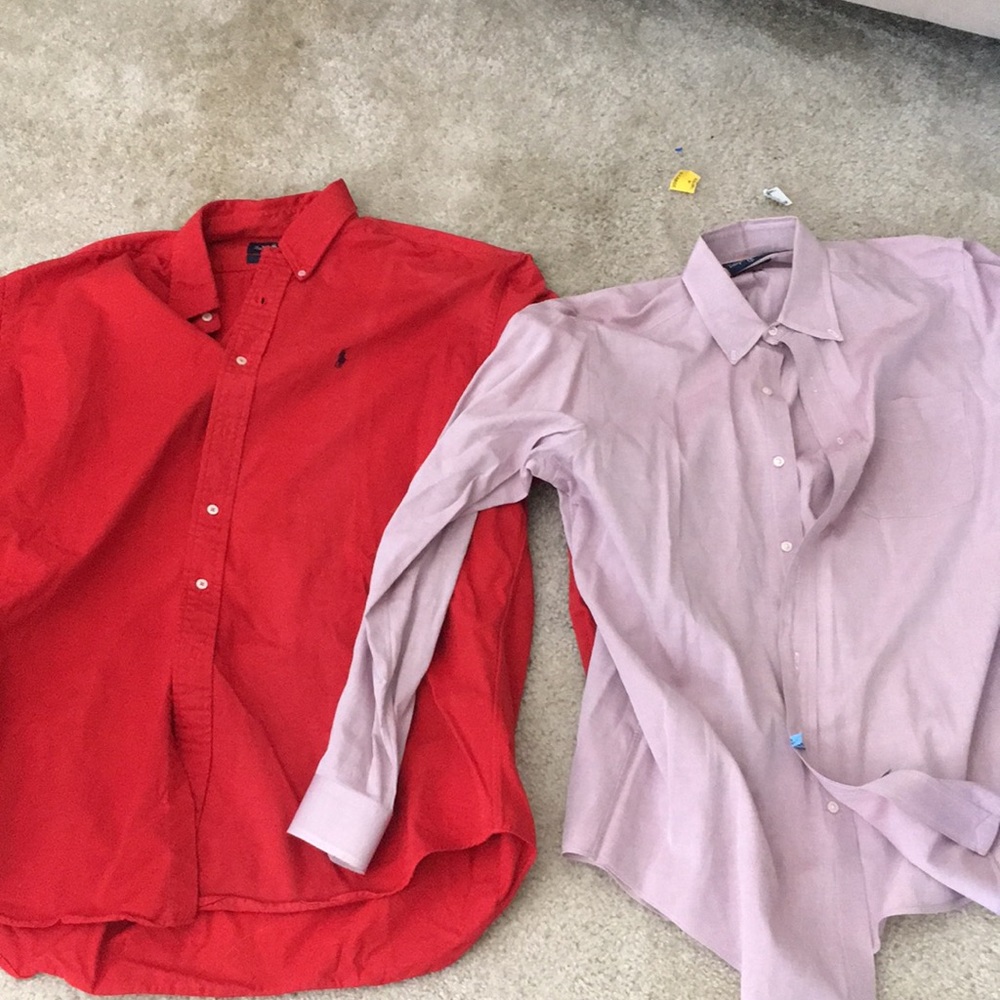2 Ralph Lauren button ups
