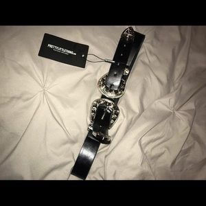 double buckle current fashion belt