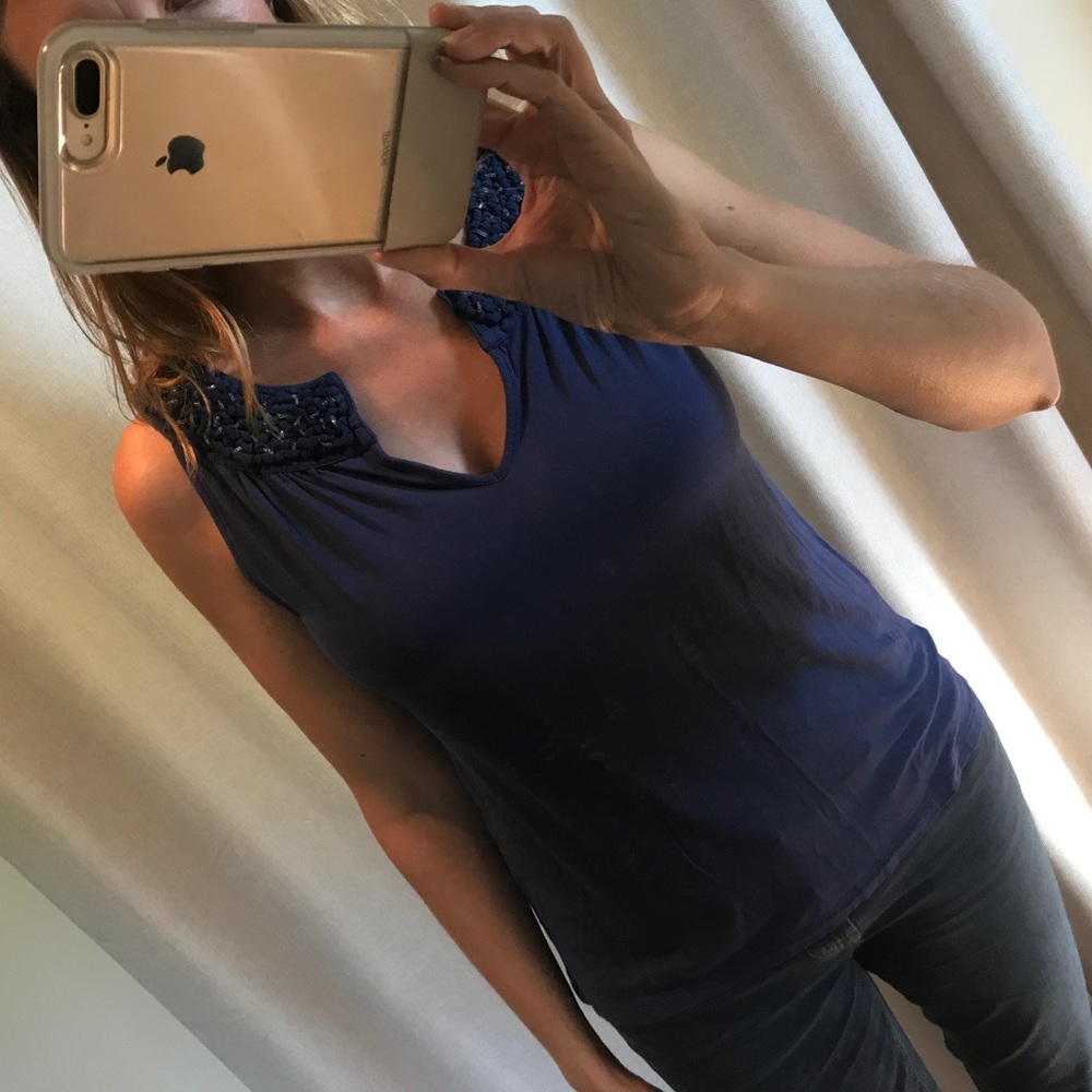 Ann Taylor sleeveless top