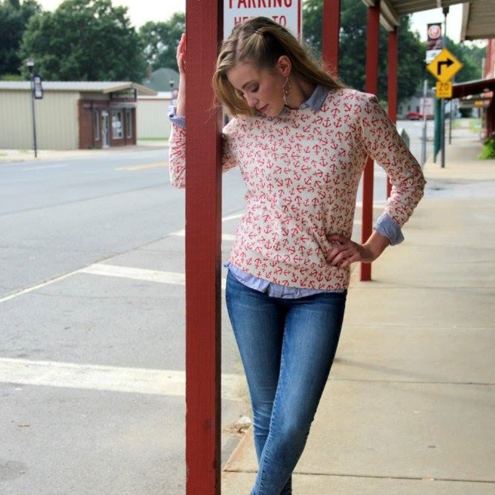 Old Navy Cotton Crew Sweater Size M (NWOT)