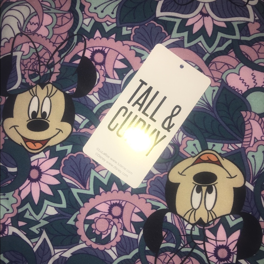 Lularoe brand new TC Disney leggings.