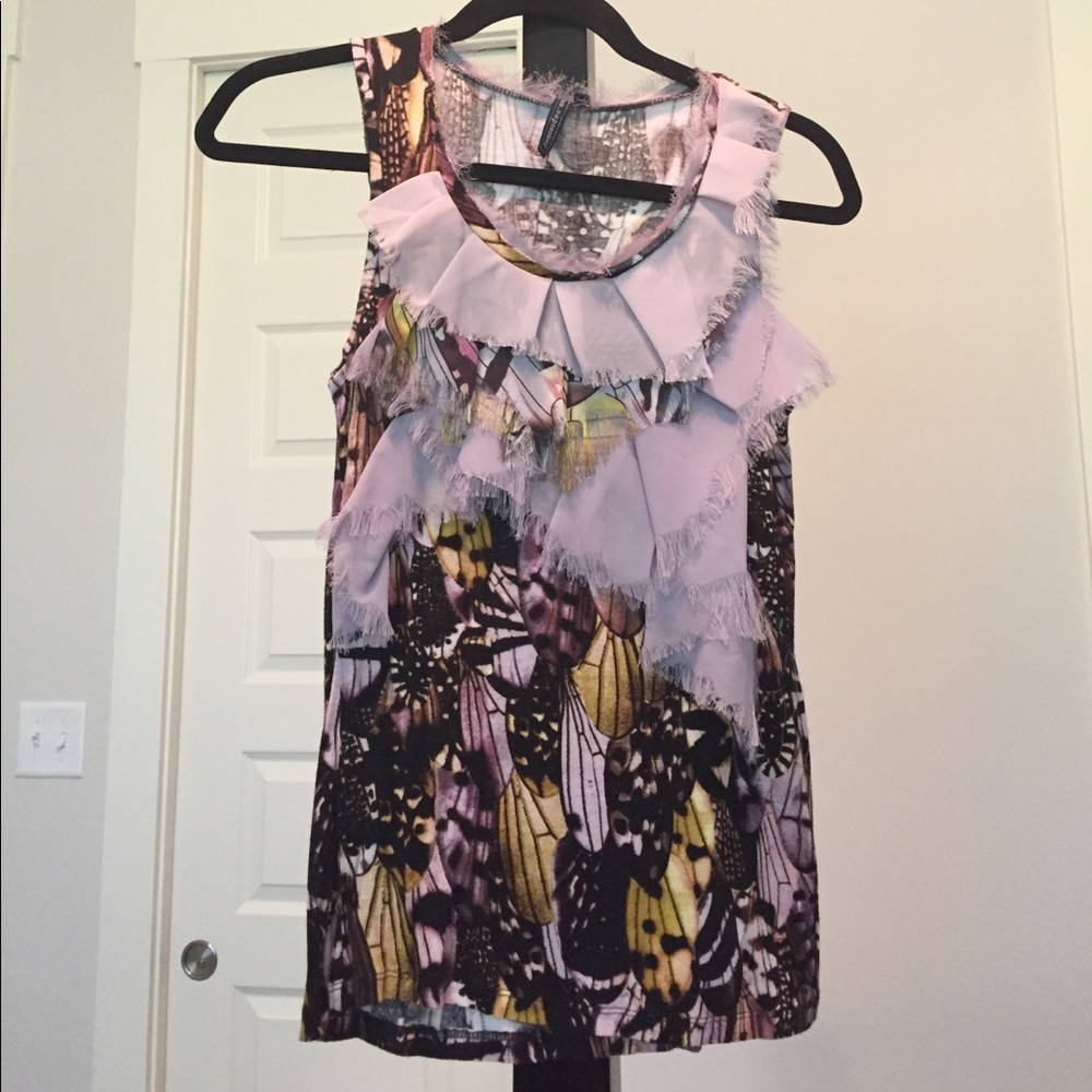 Anthropologie boho tank size small