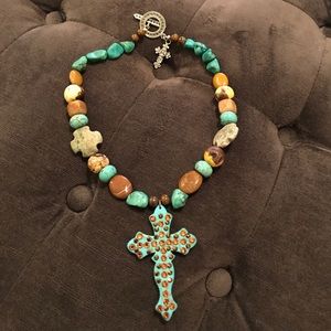 Handmade chunky necklace