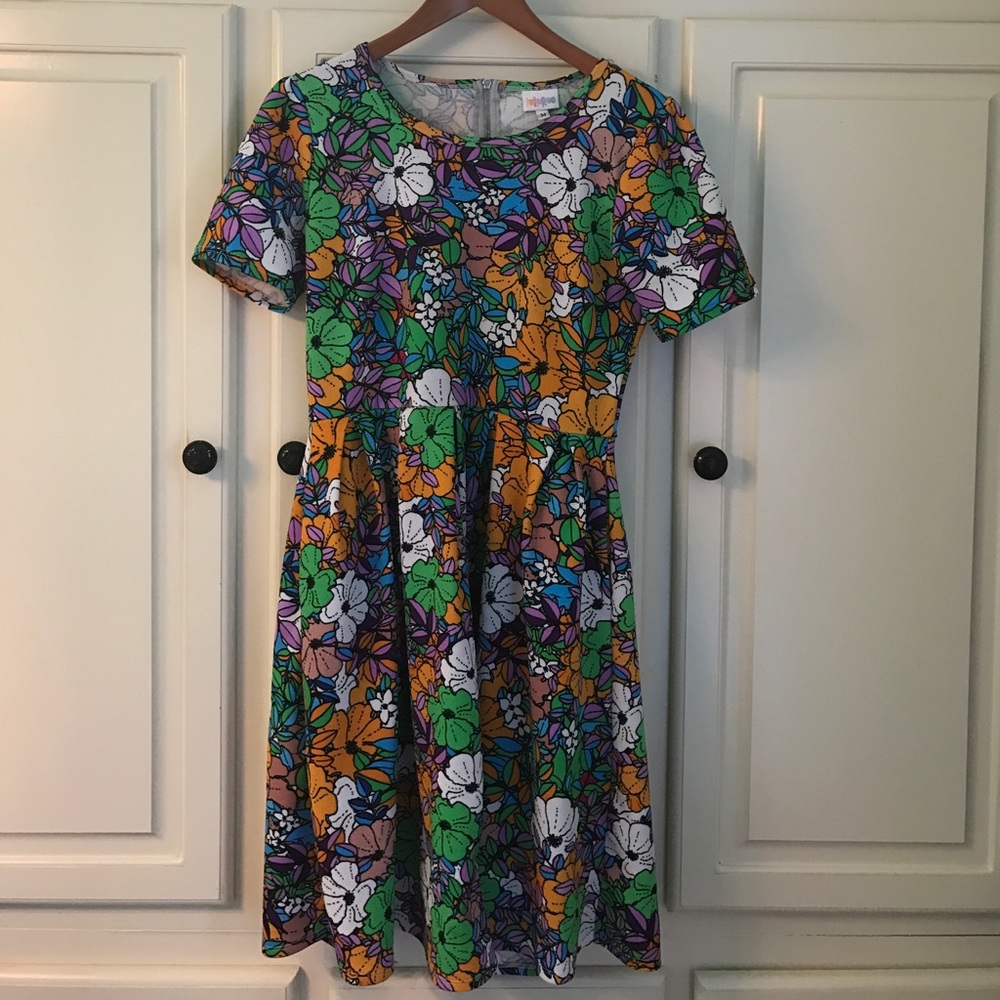 LuLaRoe floral medium Amelia