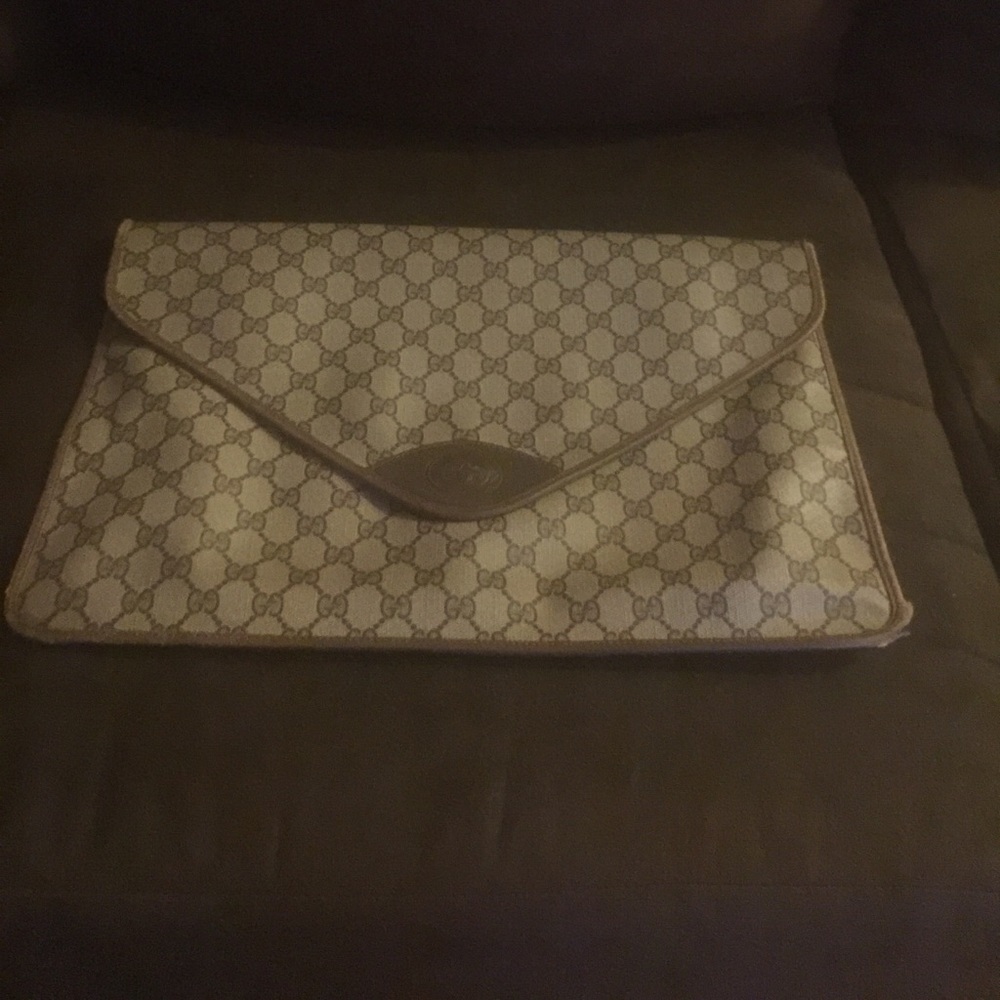Vintage Gucci Laptop Bag/Clutch