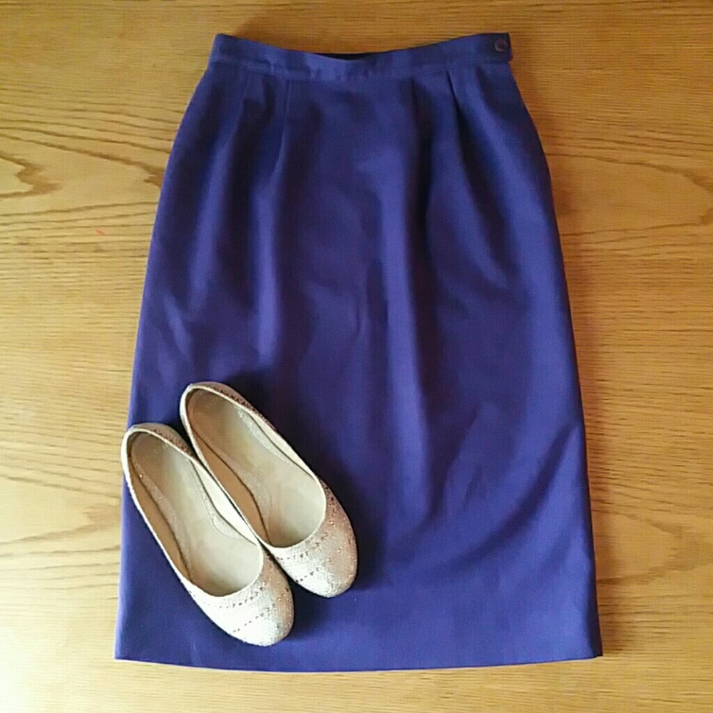 Pendleton 100% Virgin Wool Pencil Skirt