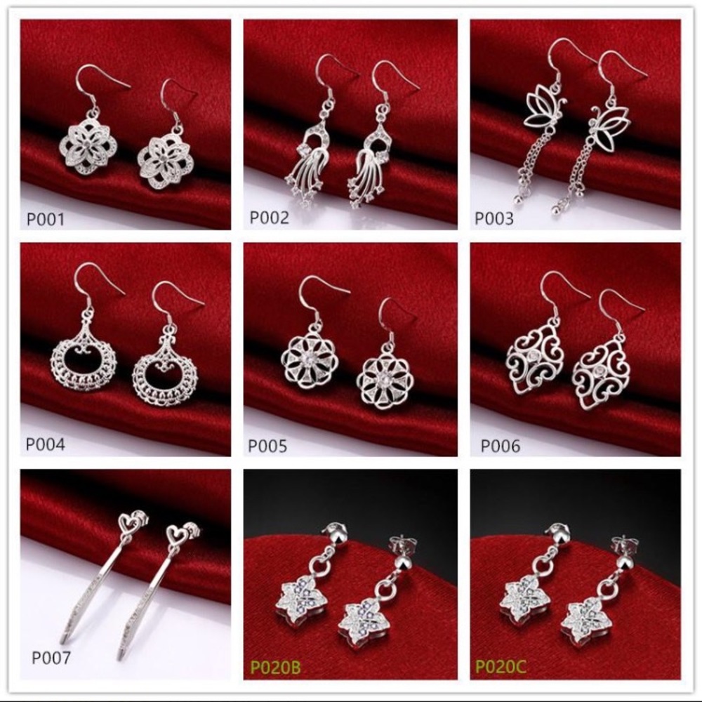 New arrival 925 silver earrings buy 1 get 1 free🔥