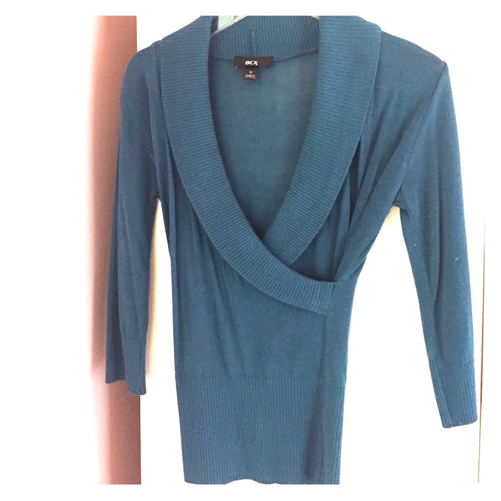 Wrap sweater