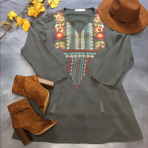 Cognac brown vegan suede peep toe scrunch bootie - Picture 3 of 4