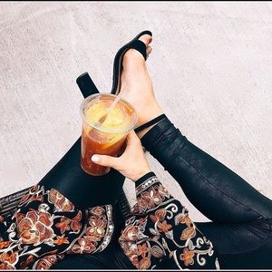 Spanx Leather Leggings