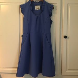 Periwinkle classy cute dress with pockets 💙💙