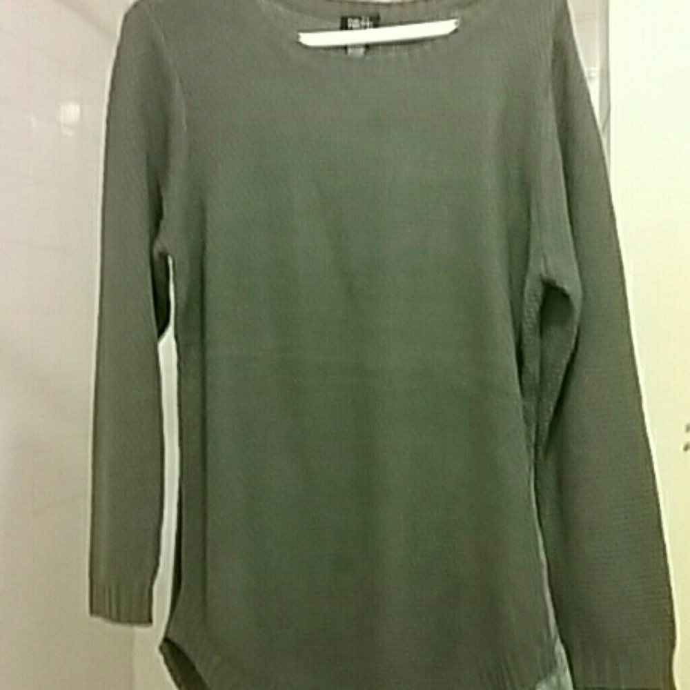 dark green tunic split sides