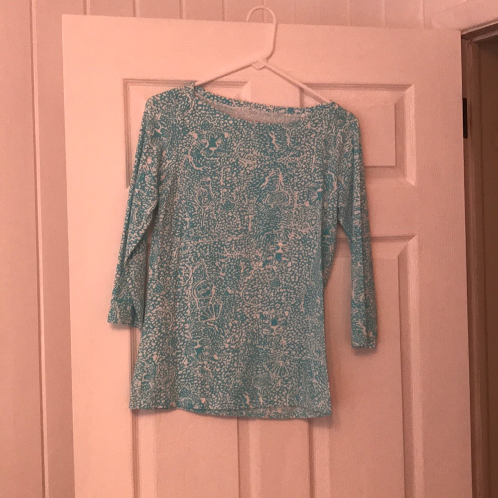 Lilly Pulitzer boatneck top