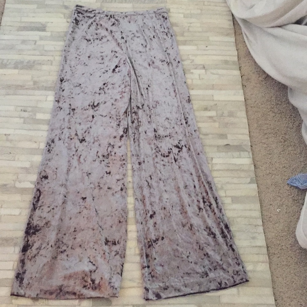 Velvet High waisted pants