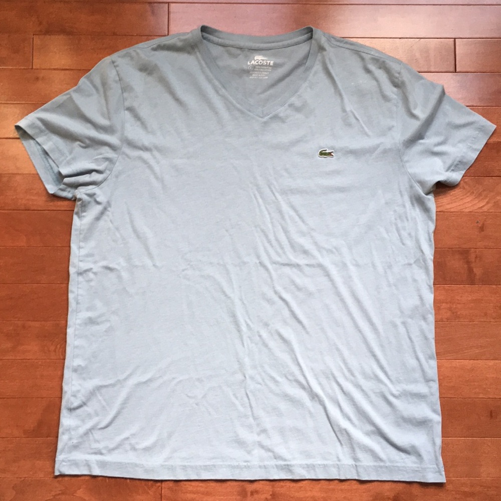 Powder Blue Lacoste TShirt