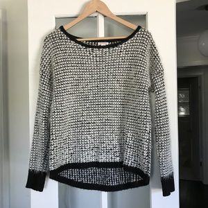 Xhilaration Soft and Fuzzy Checkered Sweater