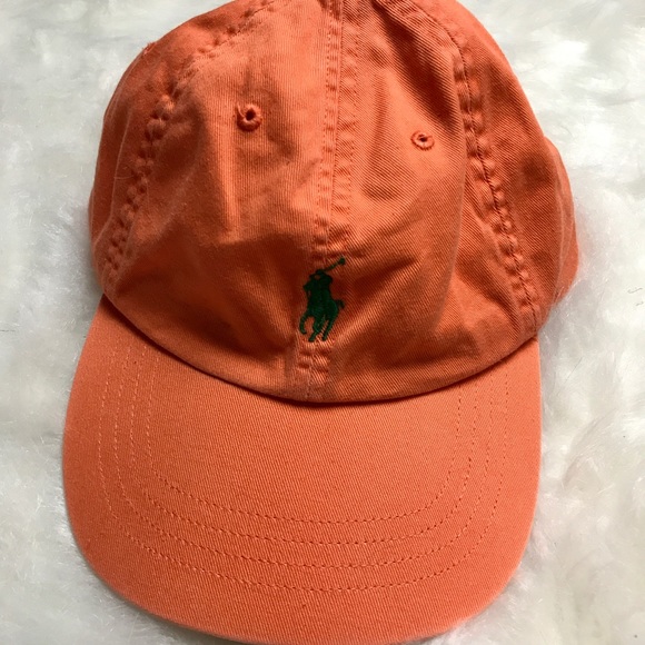 orange polo beanie