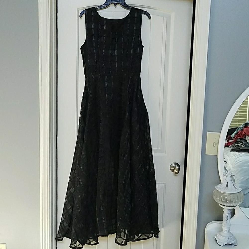 Black formal dress