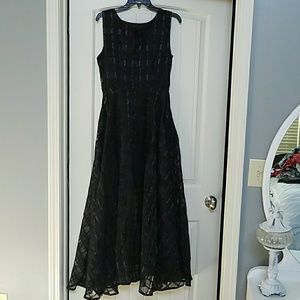 Black formal dress