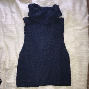 Cozy knit Free People turtleneck tank