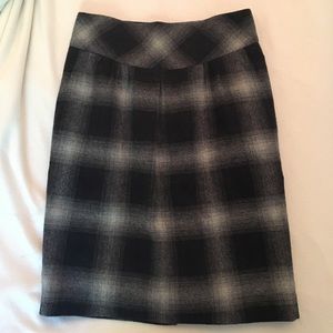 LOFT wool blend skirt
