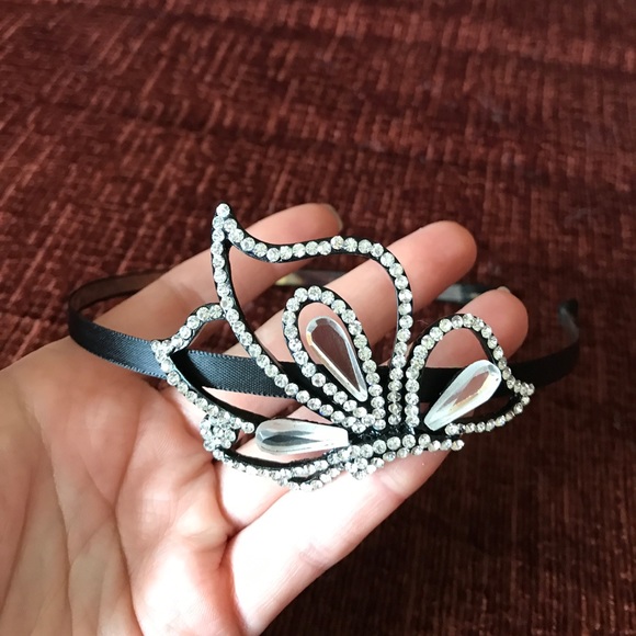 NWOT!!! Clear gem clip and head band