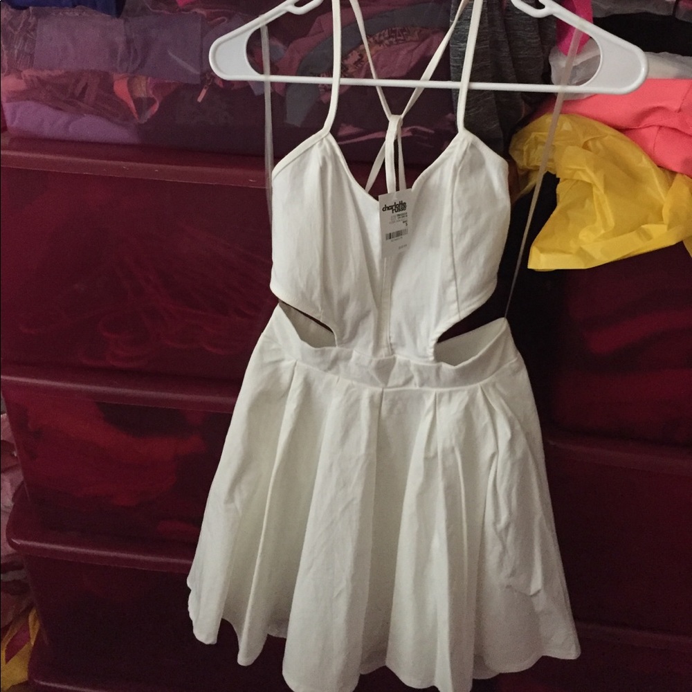 NWT White Strappy Dress