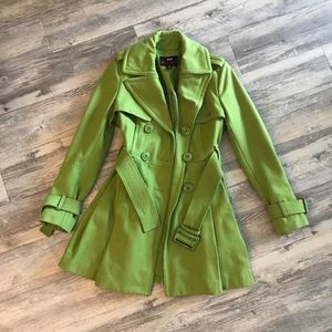 Miss Sixty Pea Green Peacoat ❗️Final Price❗️