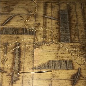 Gorjana Taner Dagger Long Necklace in Gold