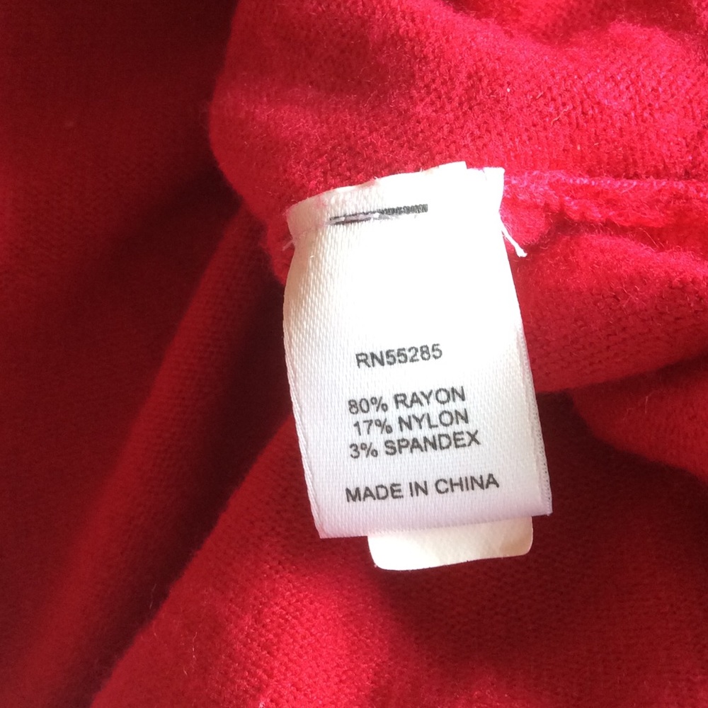 Express Raspberry Color Sweater Size S - image 4