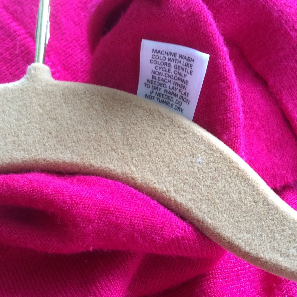 Express Raspberry Color Sweater Size S - image 5