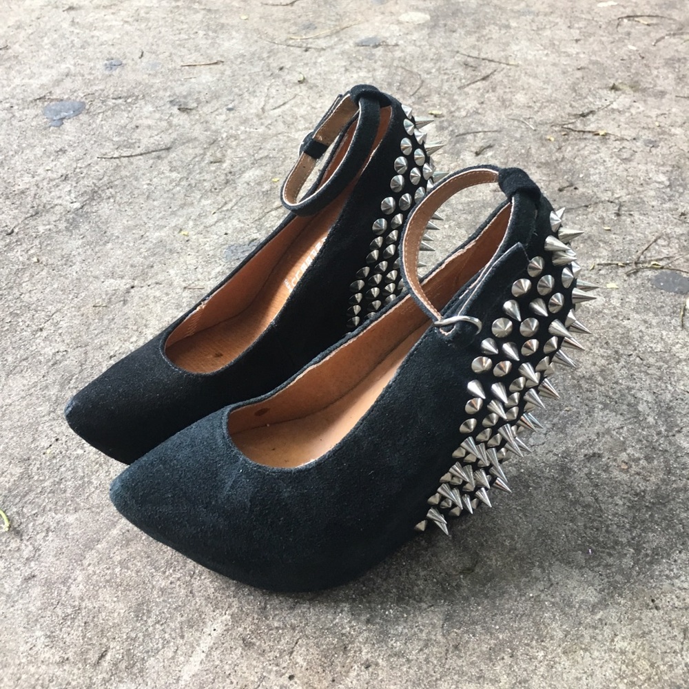 Studded Jeffrey Campbell Platforms